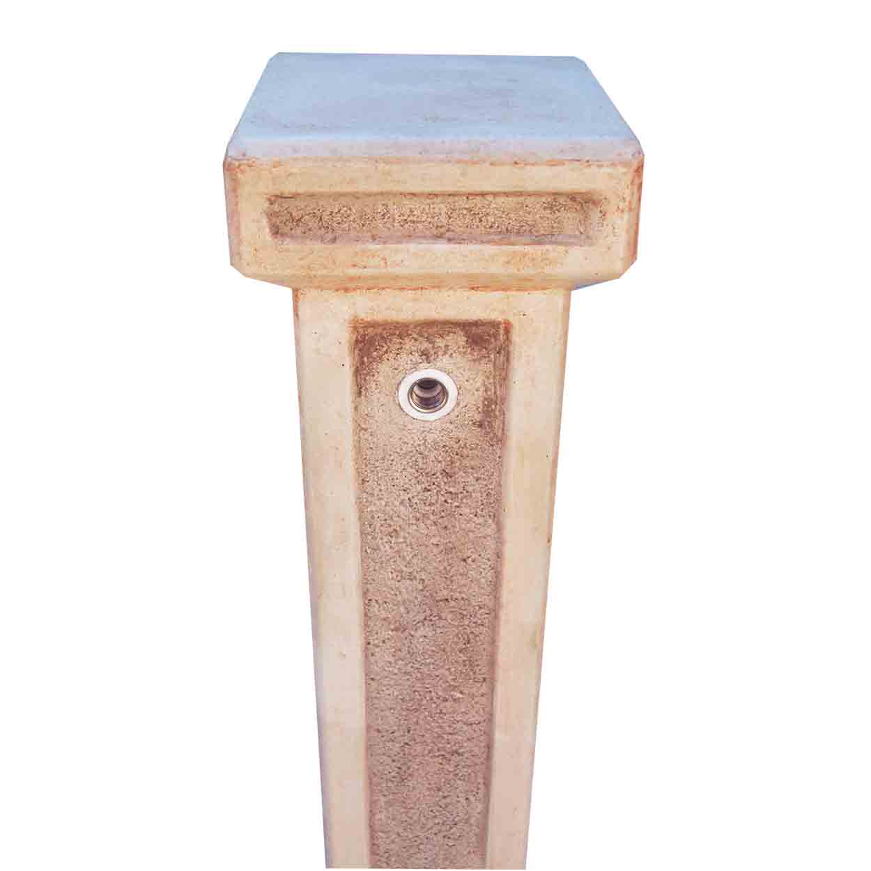 Cismea sau Fantana din Beton imitatie lemn rustic pentru Gradina COD42 - imagine 4