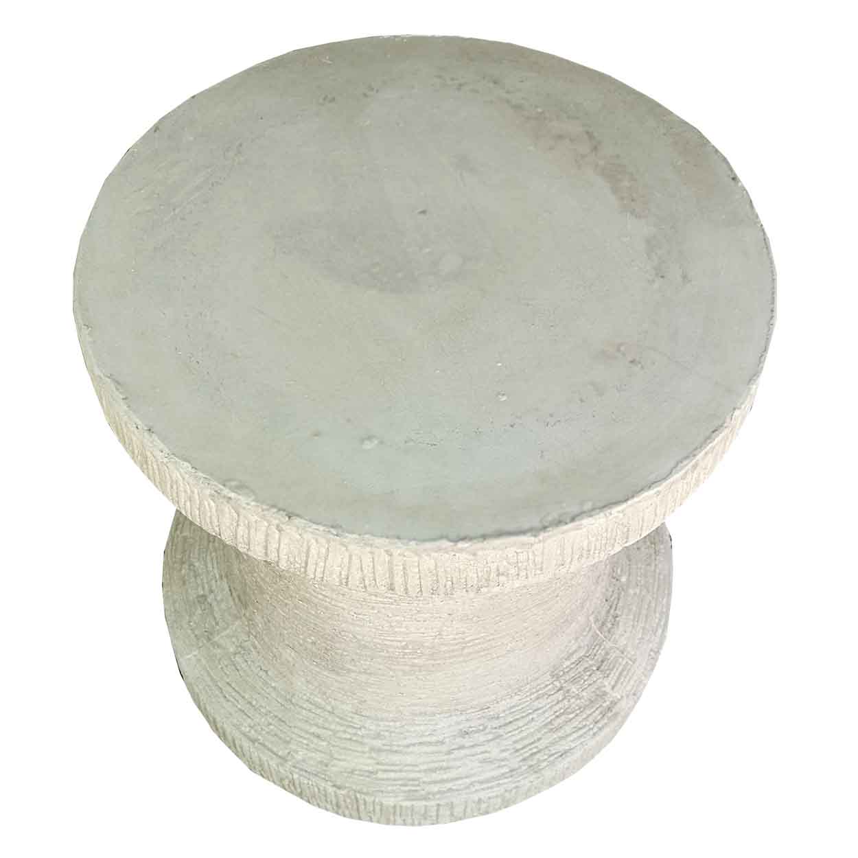 Taburete Scaunel de Gradina Gri din Ciment cod007a - imagine 2