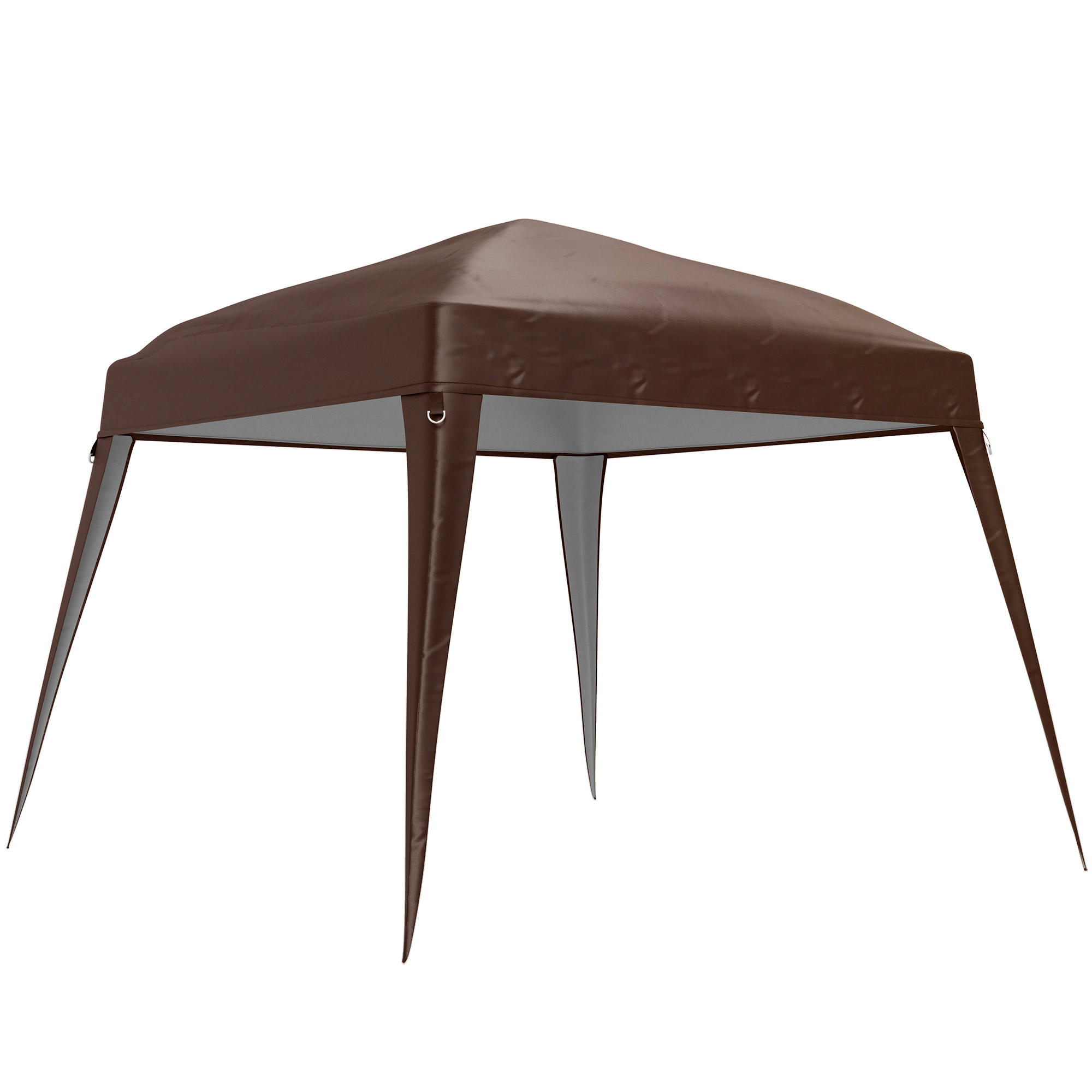 Acoperiș de schimb pentru pavilion, prelată de schimb pentru pavilion de grădină 3 x 3 m, înlocuitor acoperiș pentru cort de grădină, UPF50+, material Oxford, Cafea | Aosom Romania